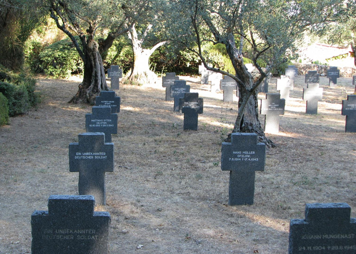 Cementerio alemán situado en Cuacos de Yuste. Cáceres.