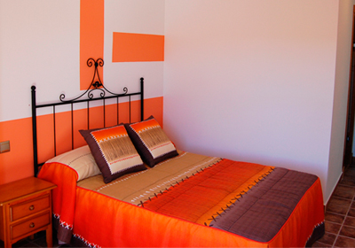 Nueve habitaciones disponibles en Casa Rural El Yedron.