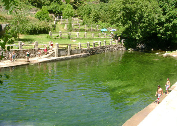 Piscina natural. Aldeanueva de la Vera. Cáceres.